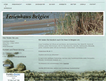 Tablet Screenshot of ferienhaus-belgien.de
